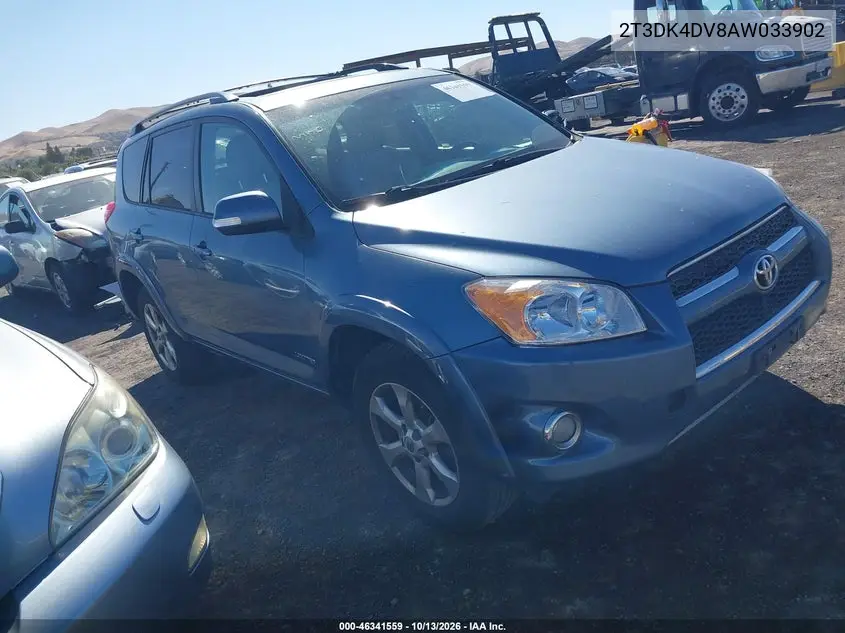 TOYOTA RAV 4 2010, VIN 2T3DK4DV8AW033902