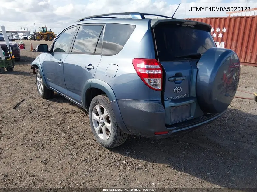 2010 TOYOTA RAV 4 VIN JTMYF4DV0A5020123 — фото 3