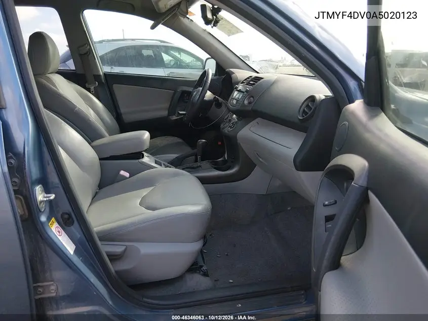 2010 TOYOTA RAV 4 VIN JTMYF4DV0A5020123 — фото 5