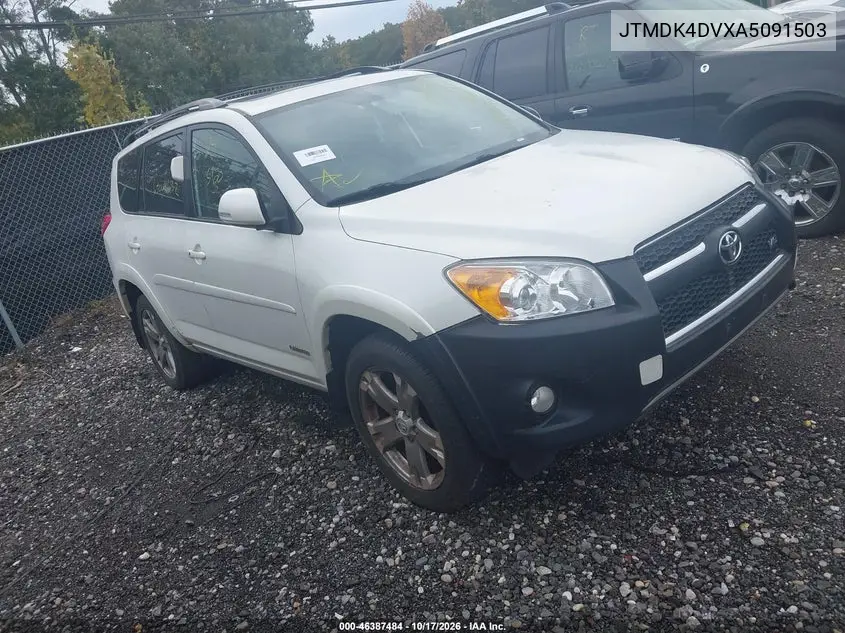 TOYOTA RAV 4 2010, VIN JTMDK4DVXA5091503
