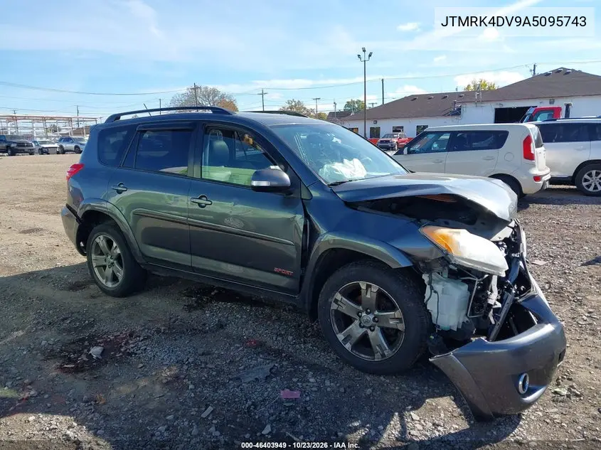 TOYOTA RAV 4 2010, VIN JTMRK4DV9A5095743