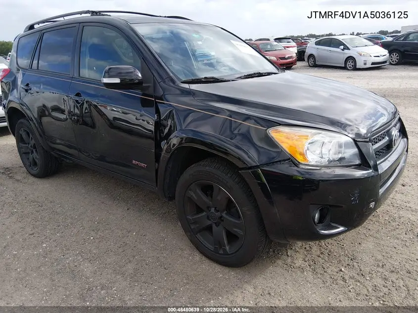 TOYOTA RAV 4 2010, VIN JTMRF4DV1A5036125