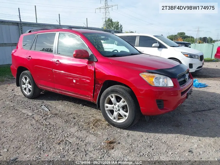 TOYOTA RAV 4 2011, VIN 2T3BF4DV9BW174975
