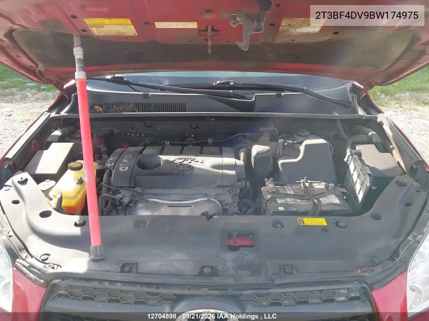 2011 TOYOTA RAV 4 VIN 2T3BF4DV9BW174975 — фото 10