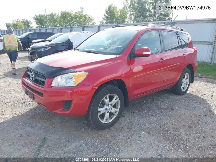 2011 TOYOTA RAV 4 VIN 2T3BF4DV9BW174975 — фото 2