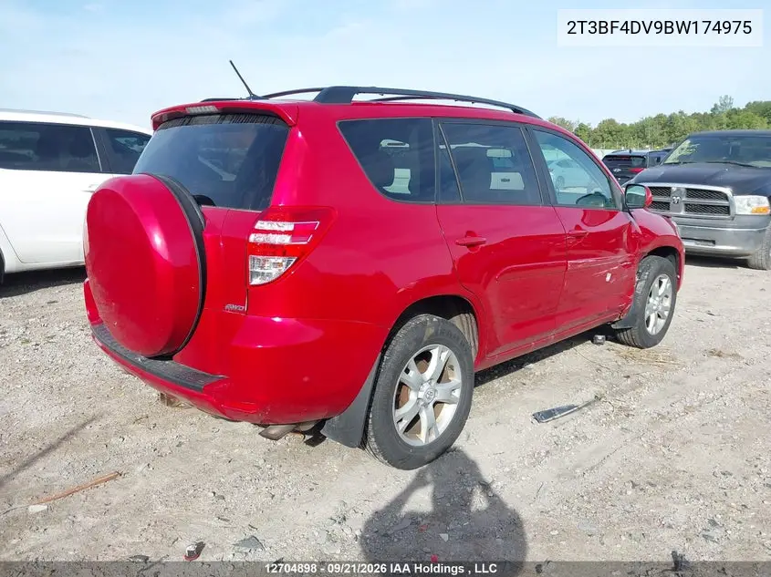 2011 TOYOTA RAV 4 VIN 2T3BF4DV9BW174975 — фото 4