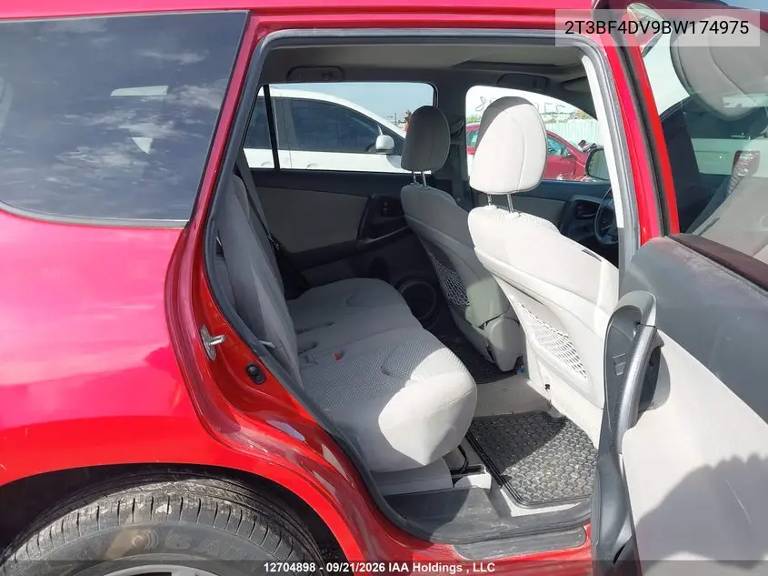 2011 TOYOTA RAV 4 VIN 2T3BF4DV9BW174975 — фото 8