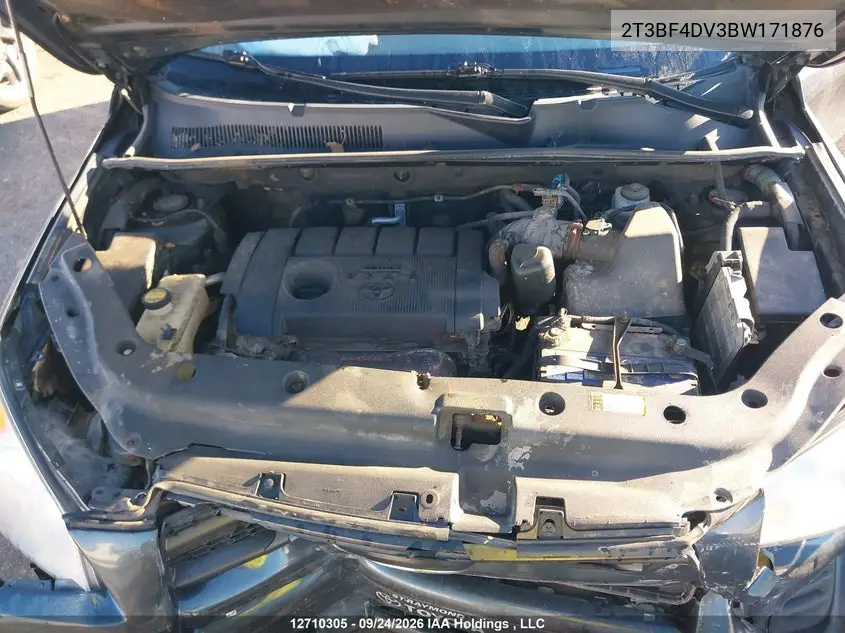 2011 TOYOTA RAV 4 VIN 2T3BF4DV3BW171876 — фото 10