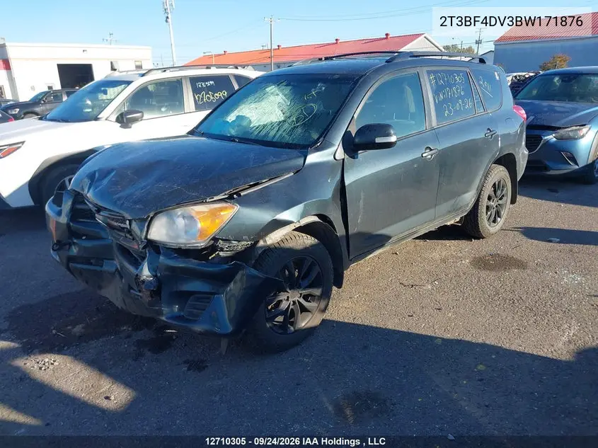 2011 TOYOTA RAV 4 VIN 2T3BF4DV3BW171876 — фото 2