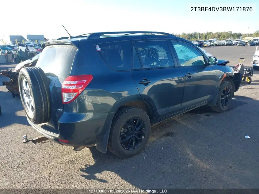 2011 TOYOTA RAV 4 VIN 2T3BF4DV3BW171876 — фото 4