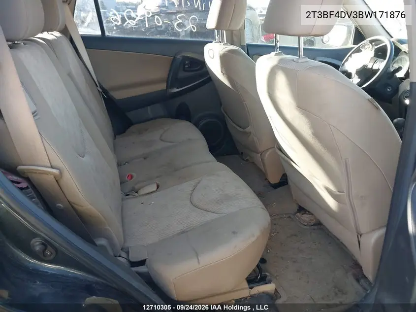 2011 TOYOTA RAV 4 VIN 2T3BF4DV3BW171876 — фото 8