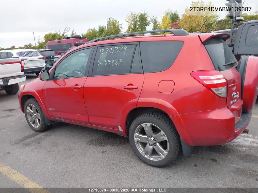 2011 TOYOTA RAV 4 VIN 2T3RF4DV6BW139387 — фото 14