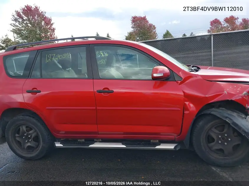 2011 TOYOTA RAV 4 VIN 2T3BF4DV9BW112010 — фото 13