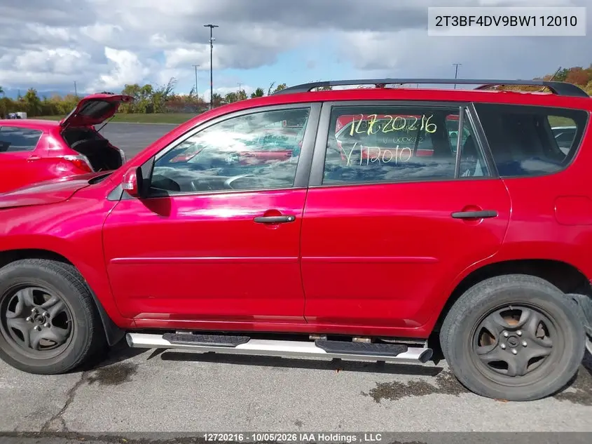 2011 TOYOTA RAV 4 VIN 2T3BF4DV9BW112010 — фото 14