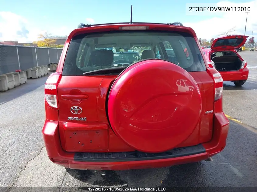 2011 TOYOTA RAV 4 VIN 2T3BF4DV9BW112010 — фото 16