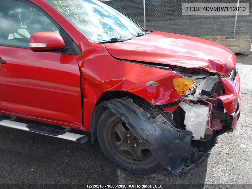 2011 TOYOTA RAV 4 VIN 2T3BF4DV9BW112010 — фото 20