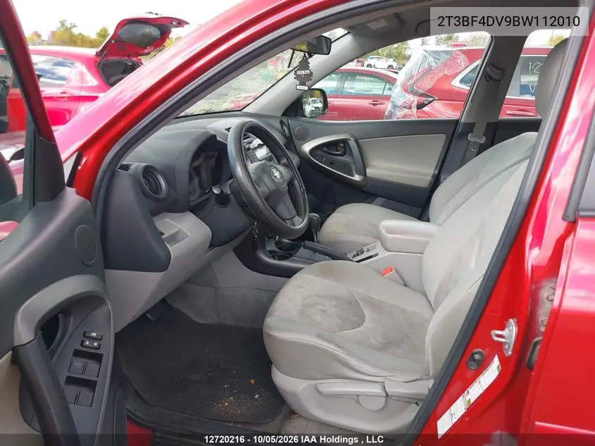 2011 TOYOTA RAV 4 VIN 2T3BF4DV9BW112010 — фото 5