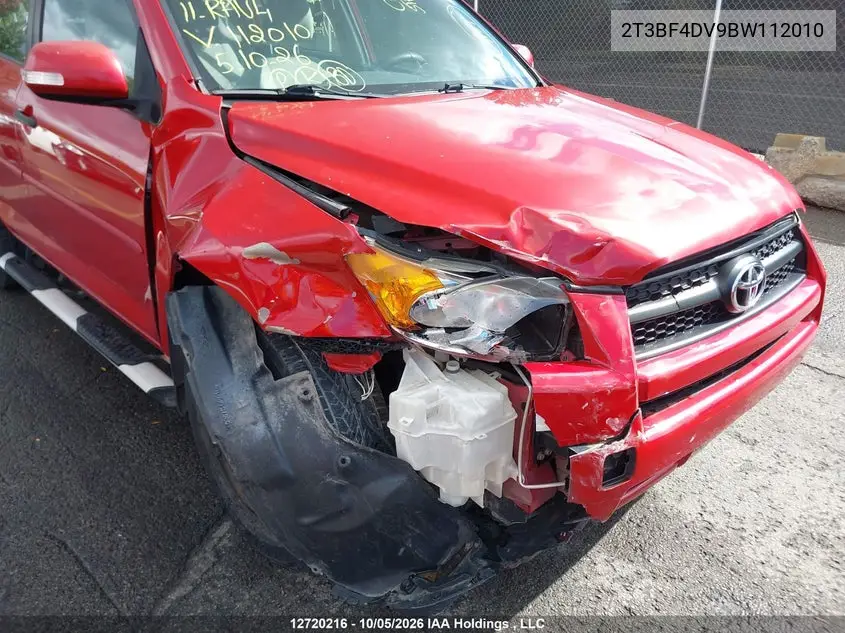 2011 TOYOTA RAV 4 VIN 2T3BF4DV9BW112010 — фото 6