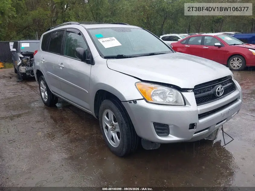 TOYOTA RAV 4 2011, VIN 2T3BF4DV1BW106377