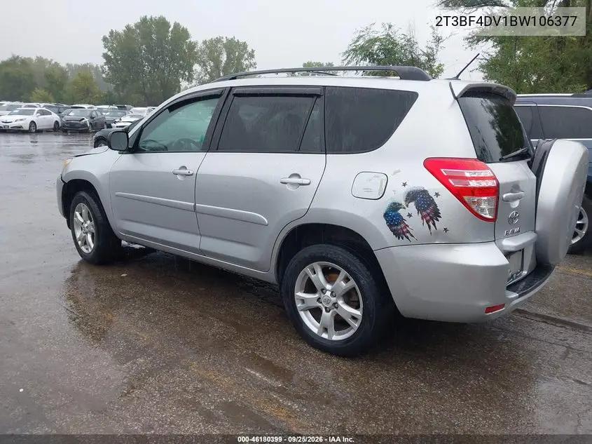 2011 TOYOTA RAV 4 VIN 2T3BF4DV1BW106377 — фото 3