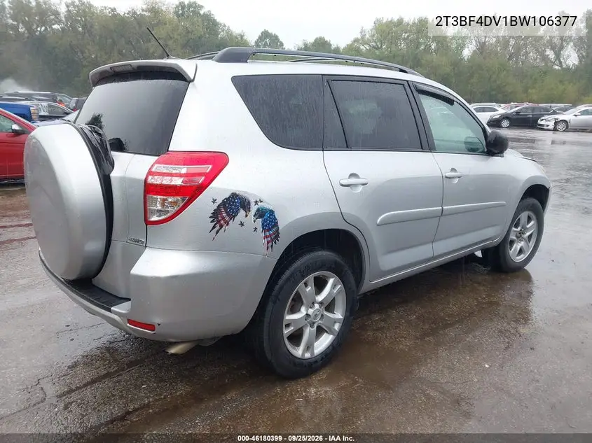 2011 TOYOTA RAV 4 VIN 2T3BF4DV1BW106377 — фото 4