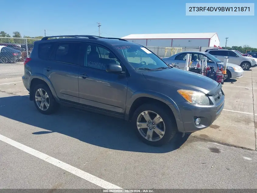 TOYOTA RAV 4 2011, VIN 2T3RF4DV9BW121871