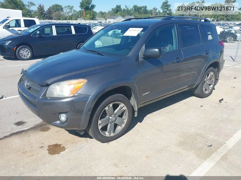 2011 TOYOTA RAV 4 VIN 2T3RF4DV9BW121871 — фото 2