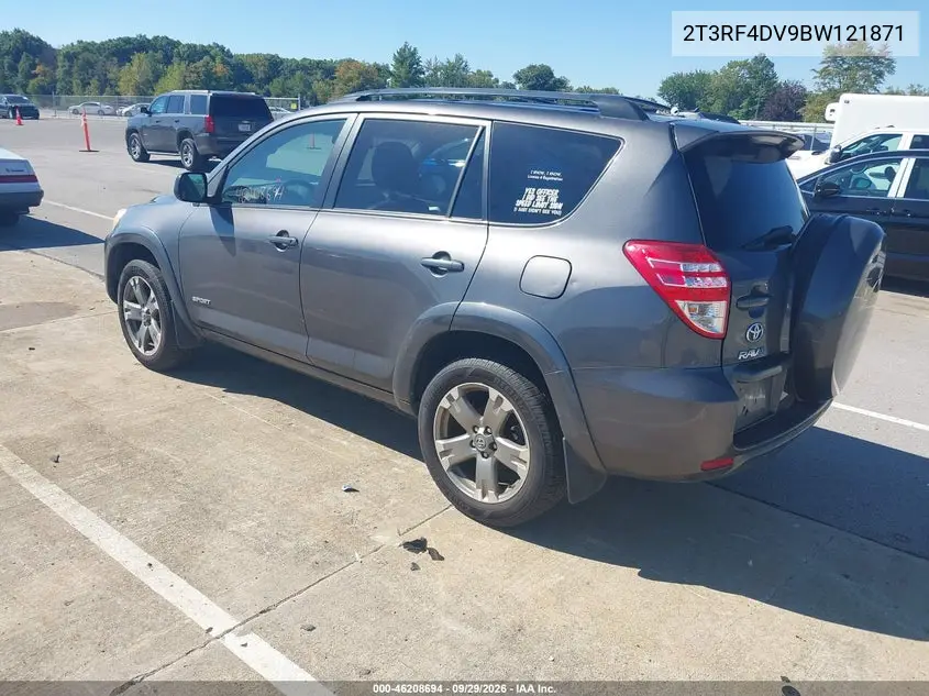 2011 TOYOTA RAV 4 VIN 2T3RF4DV9BW121871 — фото 3