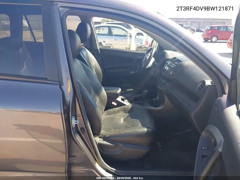 2011 TOYOTA RAV 4 VIN 2T3RF4DV9BW121871 — фото 5
