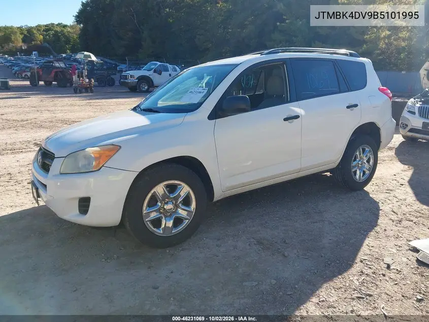 2011 TOYOTA RAV 4 VIN JTMBK4DV9B5101995 — фото 2