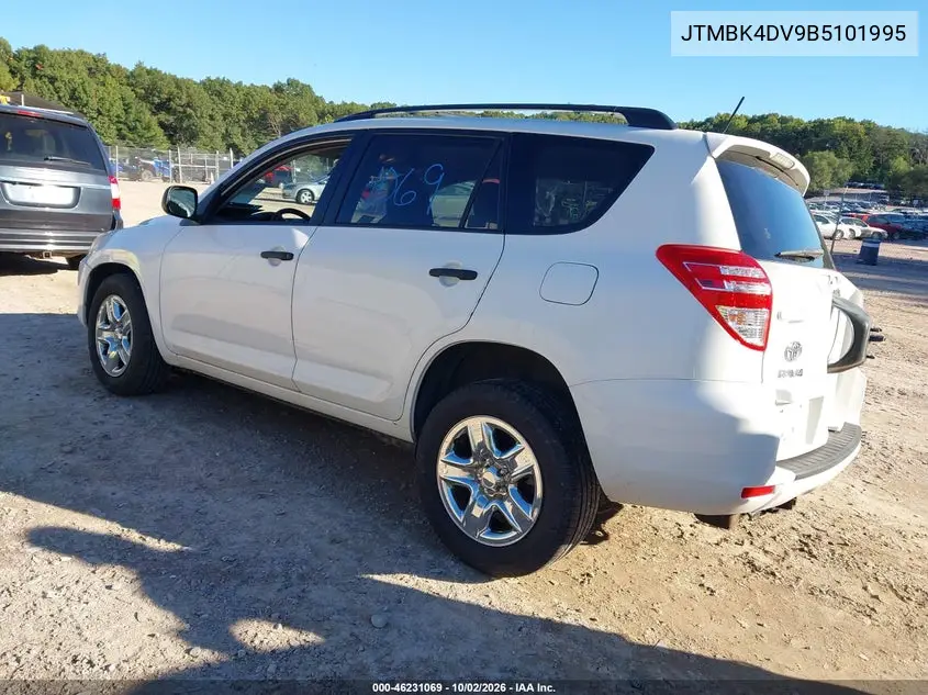 2011 TOYOTA RAV 4 VIN JTMBK4DV9B5101995 — фото 3