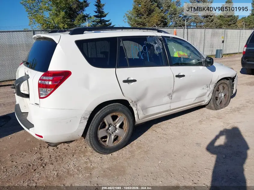 2011 TOYOTA RAV 4 VIN JTMBK4DV9B5101995 — фото 4