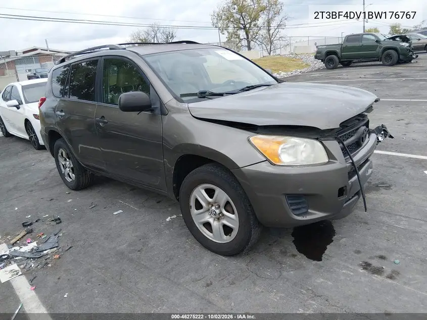 TOYOTA RAV 4 2011, VIN 2T3BF4DV1BW176767