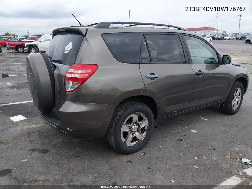 2011 TOYOTA RAV 4 VIN 2T3BF4DV1BW176767 — фото 4