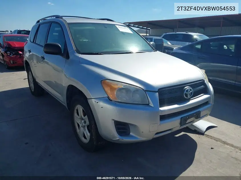 TOYOTA RAV 4 2011, VIN 2T3ZF4DVXBW054553