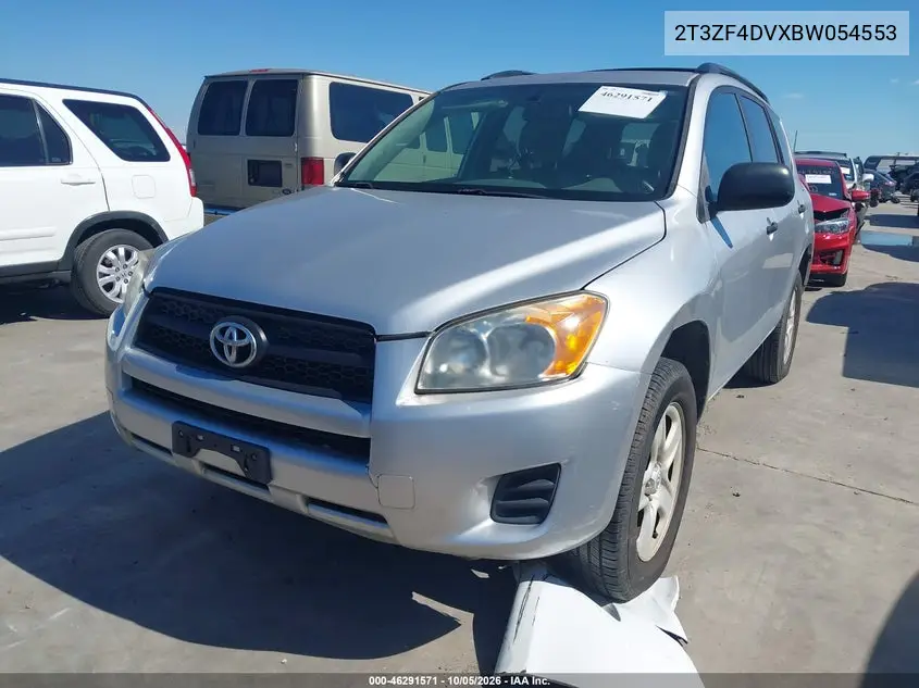 2011 TOYOTA RAV 4 VIN 2T3ZF4DVXBW054553 — фото 2