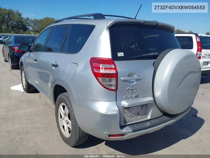 2011 TOYOTA RAV 4 VIN 2T3ZF4DVXBW054553 — фото 3