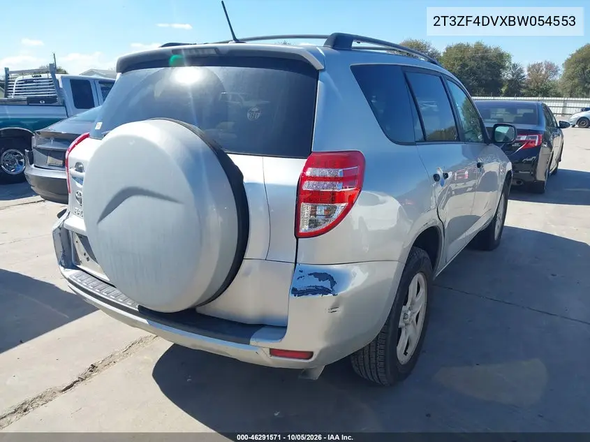 2011 TOYOTA RAV 4 VIN 2T3ZF4DVXBW054553 — фото 4