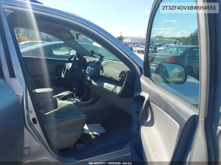 2011 TOYOTA RAV 4 VIN 2T3ZF4DVXBW054553 — фото 5