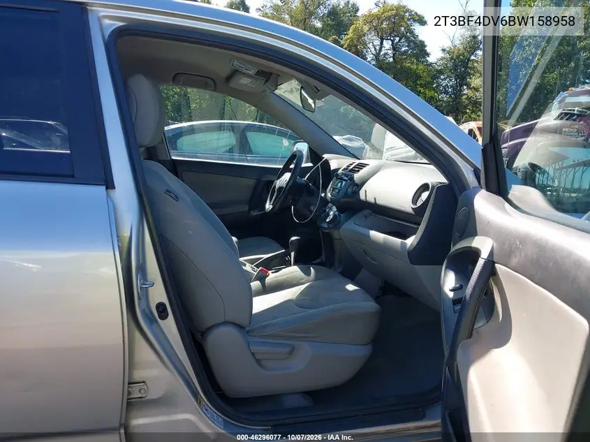 2011 TOYOTA RAV 4 VIN 2T3BF4DV6BW158958 — фото 5