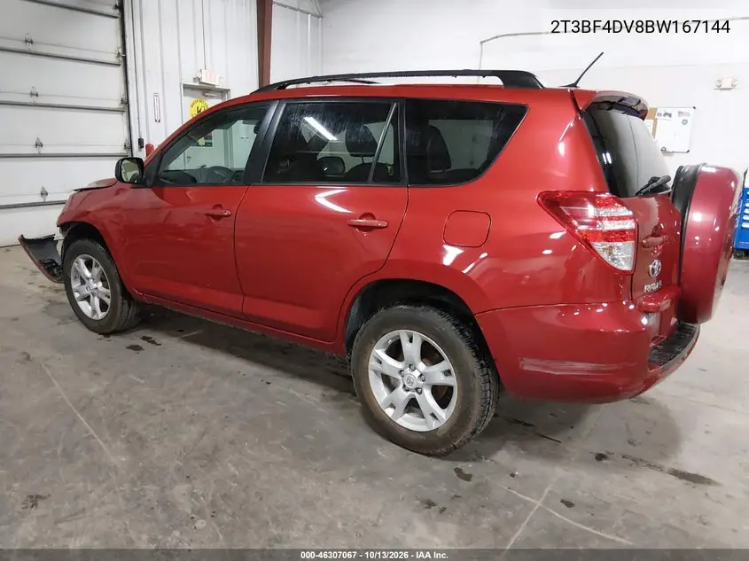 2011 TOYOTA RAV 4 VIN 2T3BF4DV8BW167144 — фото 3