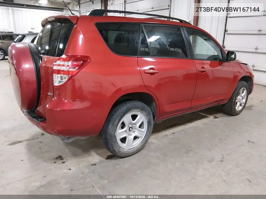 2011 TOYOTA RAV 4 VIN 2T3BF4DV8BW167144 — фото 4
