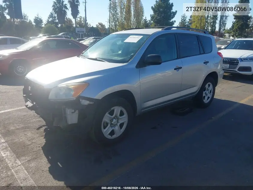 2011 TOYOTA RAV 4 VIN 2T3ZF4DV5BW086066 — фото 2