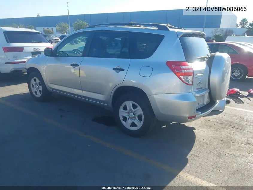 2011 TOYOTA RAV 4 VIN 2T3ZF4DV5BW086066 — фото 3