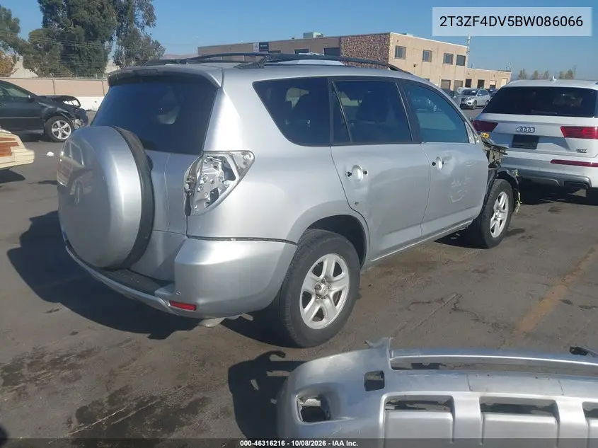2011 TOYOTA RAV 4 VIN 2T3ZF4DV5BW086066 — фото 4
