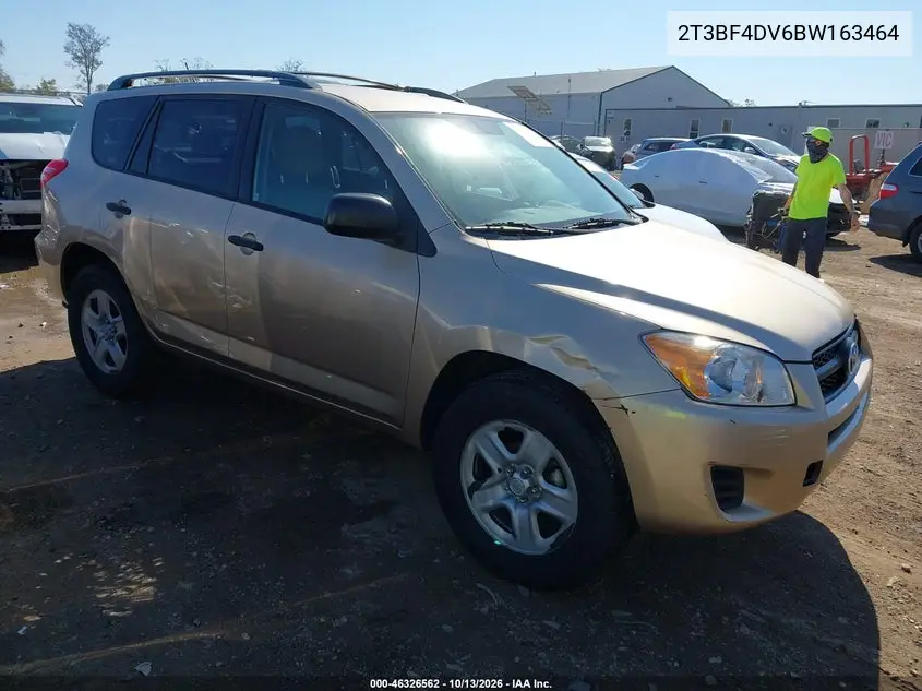 TOYOTA RAV 4 2011, VIN 2T3BF4DV6BW163464