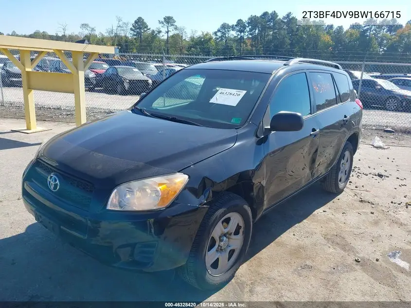 2011 TOYOTA RAV 4 VIN 2T3BF4DV9BW166715 — фото 2