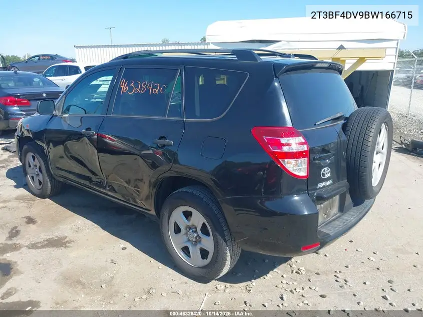 2011 TOYOTA RAV 4 VIN 2T3BF4DV9BW166715 — фото 3
