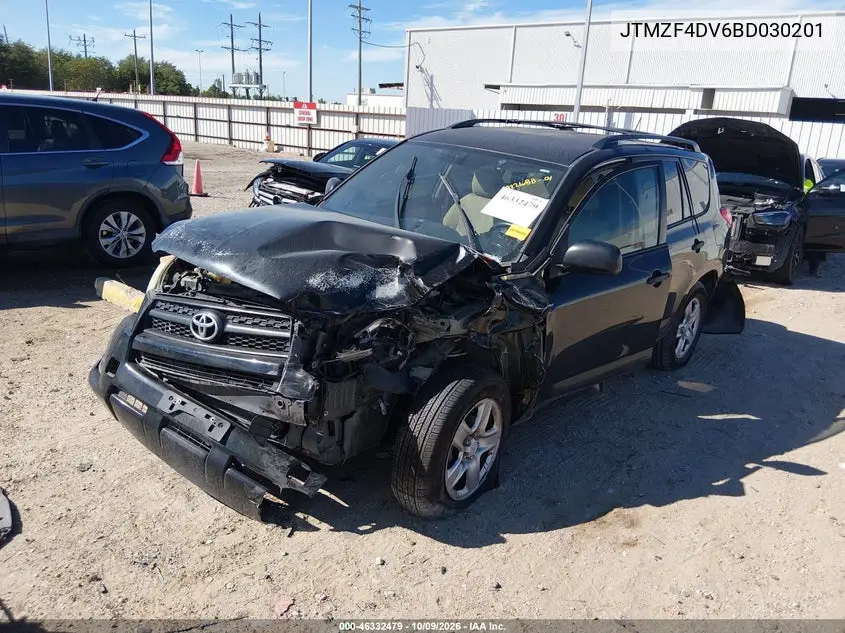 2011 TOYOTA RAV 4 VIN JTMZF4DV6BD030201 — фото 2