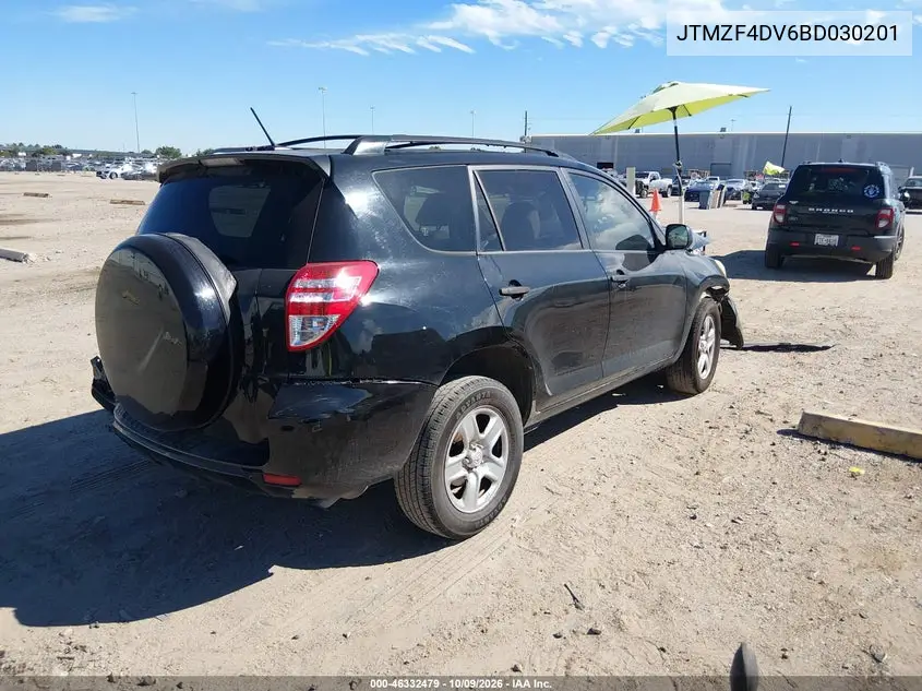 2011 TOYOTA RAV 4 VIN JTMZF4DV6BD030201 — фото 4
